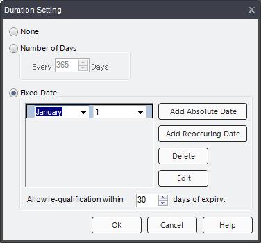 Once a Task is completed, it will remain at a Complete status for the number of defined days. Alternatively, you can enter Absolute Dates (e.g.