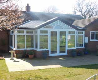 Our old conservatory was difficult to heat in winter and like a greenhouse in summer.