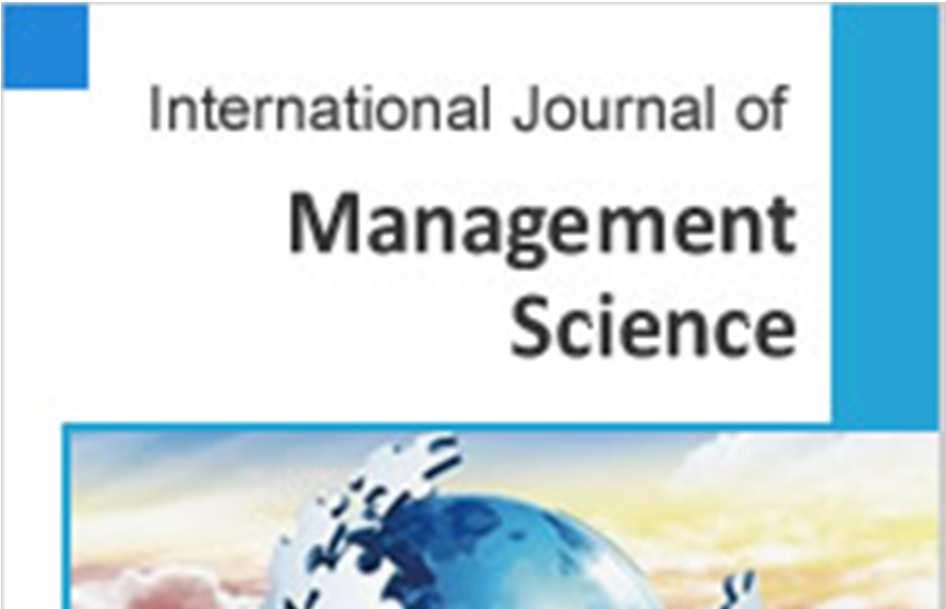 International Journal of Management Science 2017; 4(6): 76-81 http://www.aascit.