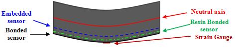 presence of the buckling effect, showing a maximum transverse displacements of 1.1 mm in the lower half of the sample at a load of 10KN.