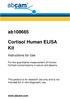 Cortisol Human ELISA Kit