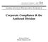 Corporate Compliance & the Antitrust Division