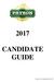 CANDIDATE GUIDE. Payson City Candidates Guide 2017