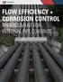 FLOW EFFICIENCY + CORROSION CONTROL AN ARGUMENT FOR INTERNAL PIPE COATINGS