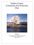 Sanders County Community Fire Protection Plan