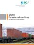 STUDY Eurasian rail corridors. What opportunities for freight stakeholders?