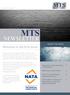 MTS NEWSLETTER. Welcome to the first issue INSIDE THIS ISSUE