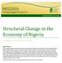 Structural Change in the Economy of Nigeria