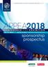 sponsorship prospectus Take your brand to the world of oil and gas with APPEA