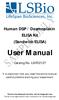 User Manual. Human DSP / Desmoplakin ELISA Kit (Sandwich ELISA) Catalog No. LS-F22127