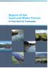 Report of the Land and Water Forum: A Fresh Start for Freshwater