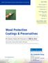 Wood Protection Coatings & Preservatives