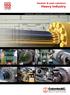 Gaskets & seals solutions Heavy industry. Hydraulic cylinders and rotary movements