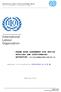 FRAME WORK AGREEMENT FOR OFFICE SUPPLIES AND STATIONARIES QUOTATION: CO-ILO/DHAKA/RFQ-008/02-16