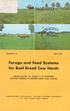 Forage and Feed Systems for Beef Brood Cow Herds. -~?1~' 4~'~b '0 V ~ 4.~ -