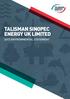 Talisman Sinopec Energy UK Limited 2013 ENVIRONMENTAL STATEMENT