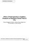 Effect of Heterogeneity in Capillary Pressure on Buoyancy Driven Flow of CO 2