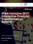 FP&A Intensive 2017 Interactive Financial Transformation Summit