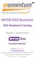 MYOB EXO Business. EXO Headstart Training. Module 2: Sales & Orders. Momentum Software Solutions.