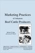 Marketing Practices. Beef Cattle Producers. of Arkansas. Michael P. Popp and Lucas D. Parsch ARKANSAS AGRICULTURAL EXPERIMENT STATION