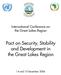 International Conference on the Great Lakes Region. Pact on Security, Stability and Development in the Great Lakes Region