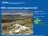 NREL Introduction and Support to DoD