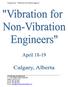 Training Course: Vibration for Non-Vibration Engineers