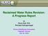 Reclaimed Water Rules Revision: A Progress Report