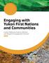 Engaging with Yukon First Nations and Communities. A Quick Reference Guide to Effective and Respectful Engagement Practices
