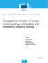 Occupational mismatch in Europe: Understanding overeducation and overskilling for policy making