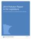 2014 Pollution Report to the Legislature. A summary of Minnesota s air emissions and water discharges