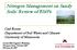 Nitrogen Management on Sandy Soils: Review of BMPs. Carl Rosen Department of Soil Water and Climate University of Minnesota