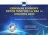 CIRCULAR ECONOMY OPPORTUNITIES for R&I in HORIZON 2020