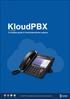 KloudPBX A complete guide to cloud-based phone systems