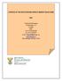 A PROFILE OF THE SOUTH AFRICAN APRICOT MARKET VALUE CHAIN