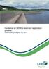 Backwater reservoir SEPA. Guidance on SEPA s reservoir registration process Reservoirs (Scotland) Act 2011