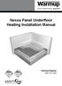 Nexxa Panel Underfloor Heating Installation Manual
