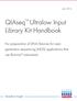 QIAseq Ultralow Input Library Kit Handbook