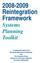 Reintegration Framework Systems Planning Toolkit