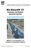 Nu-Guard 31. Roadside and Median Guardrail System. MASH TL-3 & NCHRP TL-4 Product & Installation Manual