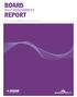 BOARD REPORT SELF-ASSESSMENT. Association Board SAMPLE Report December 2013