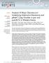 T he emergence and/or spread of drug resistant Plasmodium falciparum parasites continue to be a threat to