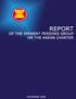 THE EMINENT PERSONS GROUP ON THE ASEAN CHARTER