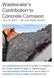 Wastewater s Contribution to Concrete Corrosion