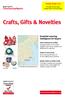 Crafts, Gifts & Novelties