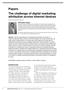 Papers The challenge of digital marketing attribution across internet devices