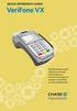 VeriFone VX QUICK REFERENCE GUIDE