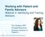 Working with Patient and Family Advisors Webinar 2: Identifying and Training Advisors