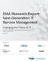 EMA Research Report: Next-Generation IT Service Management
