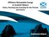 Offshore Renewable Energy in Scottish Waters Policy, Planning and Licensing for the Present and Future